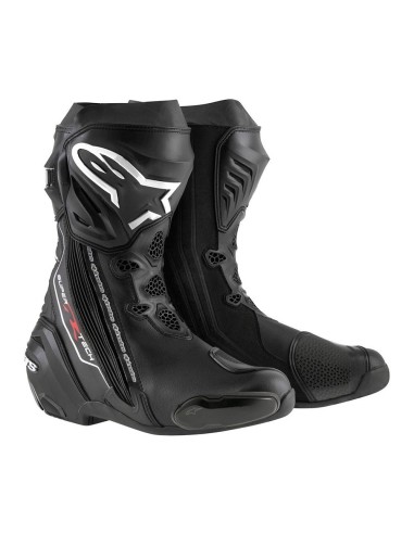 Stivale Racing top di gamma Alpinestars Supertech R - Black in vendita da Canella Motoabbigliamento