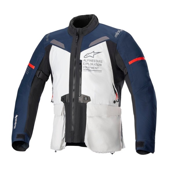 Giacca Alpinestars ST-7 2L Gore-Tex® - Ice Grey/Dark Blu/Black Canella