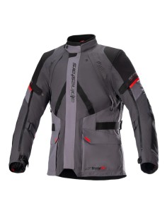 Giacca Alpinestars Monteira DsFX - Dk Gry/Tr Gry/Bgt Red in vendita da Canella Motoabbigliamento