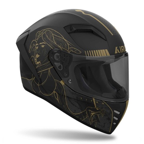 Casco stradale integrale Airoh Connor Titan Matt in vendita da Canella