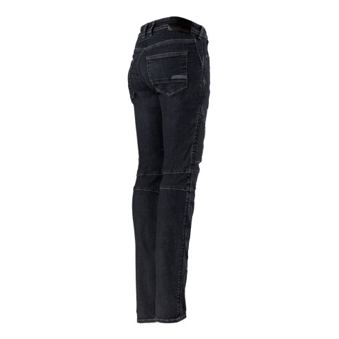 Jeans Moto tecnici Alpinestars Stella Callie - Black Waxed da Canella
