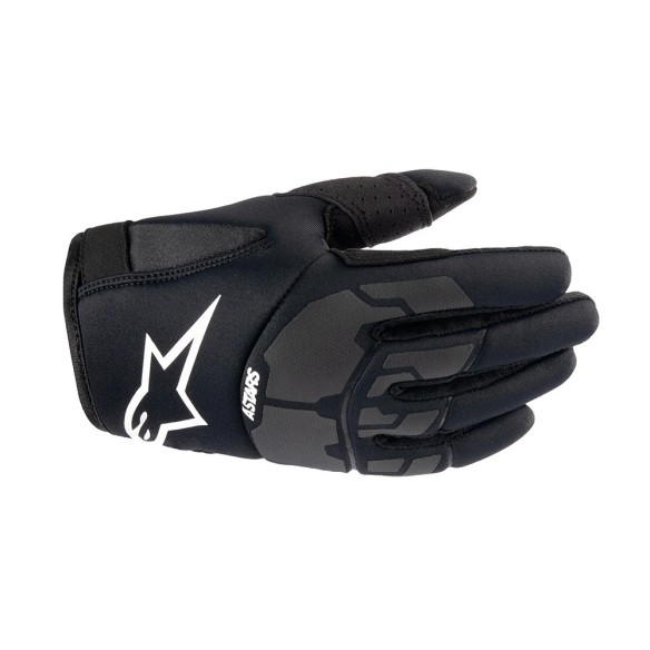 guanto cross bimbo invernale Alpinestars Youth Thermo Shielder - Black in vendita da canella Motoabbigliamento