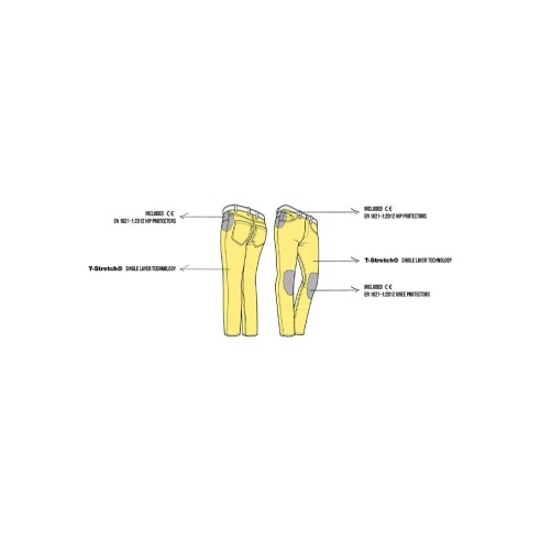 Jeans tecnici Pmj Cruise in vendita da Canella motoabbigliamento