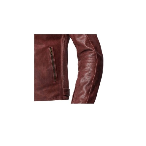 Giacca SPYKE Milano 2.0 BORDEAUX in vendita da Canella Motoabbigliamento