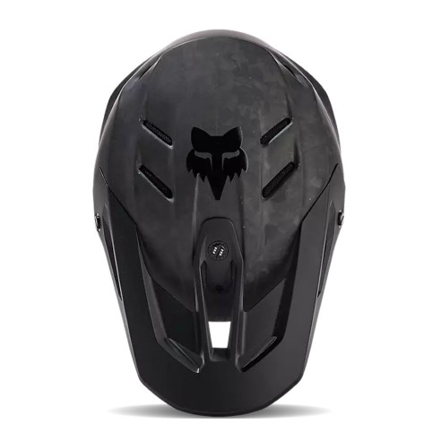 Fox V3 RS Carbon Solid - Matt Black