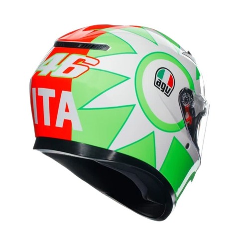 Casco integrale stradale AGV, K3 Rossi Mugello 2018 in vendita da Canella Motoabbigliamento