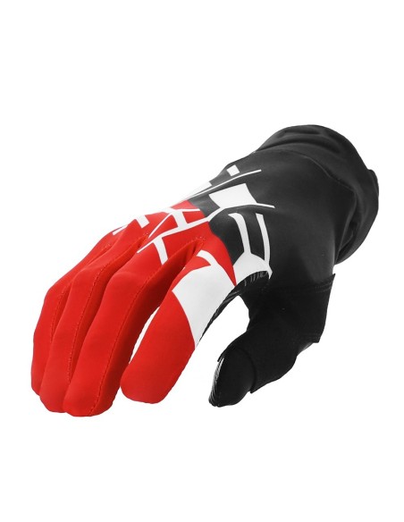 Guanto Motocross Acerbis Linear MX - Red/Black in vendita da Canella Motoabbigliamento
