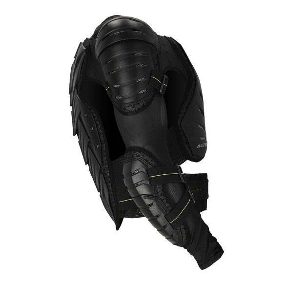 Safety  protezione Fuoristrada Acerbis Koert-One - Black/Yellow in vendita da Canella Motoabbigliamento