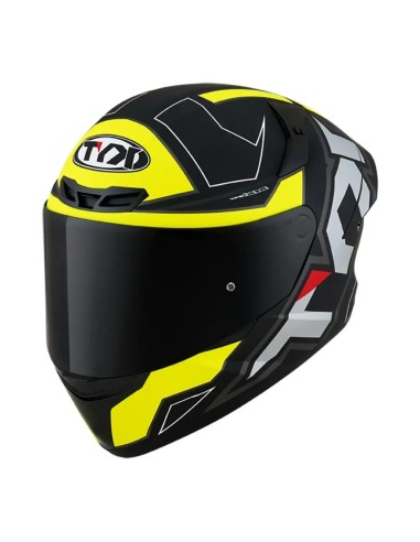 Casco integrale KYT TT-Course Electron - Matt Black/Yellow in vendita da  Canella Motoabbigliamento