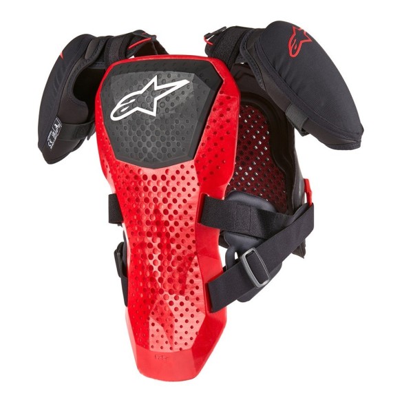 Pettorina bimbo Alpinestars A-5 S V2 Jr - Black/Red in vendita da canella Motoabbigliamento