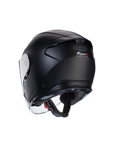 CABERG FLYON - BAKARI MATT GUN METAL/ BLACK - CASCO JET DOPPIA VISIER –  Iannone Moto