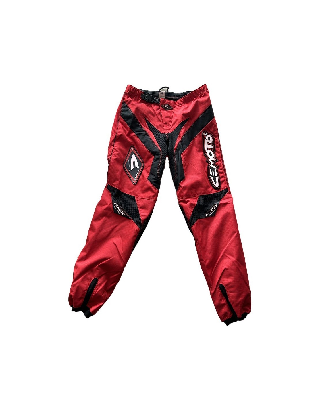 Pantaloni da moto rilassati in PU