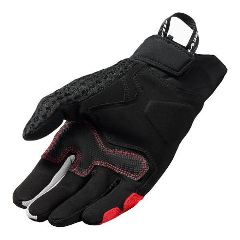 Guanto Estivo Rev'It Veloz - Black/Red in vendita da Canella