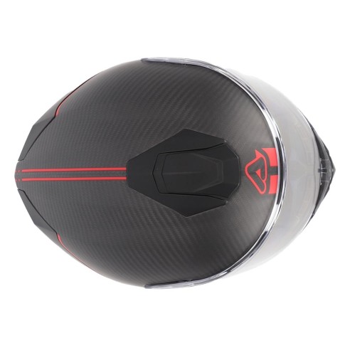 Casco Moto Interale Acerbis Tarmak 2206 Carbonio - Nero/Rosso