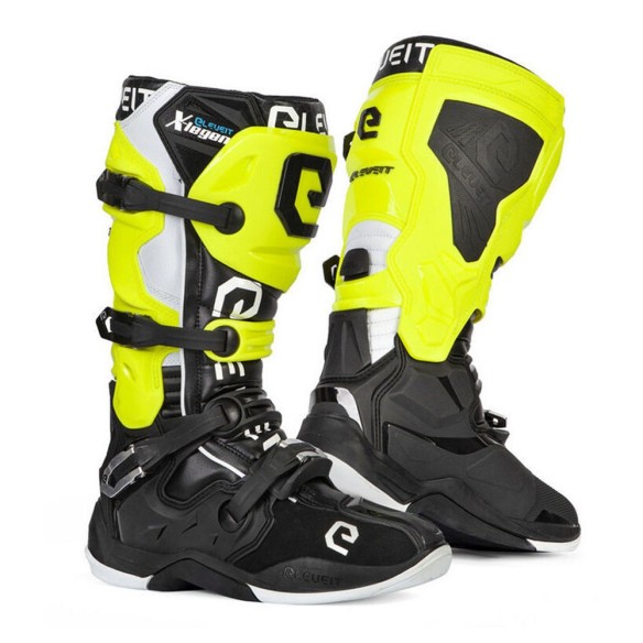 Stivale Eleveit MX 104 X-Legend - Black/Yellow Fluo da Canella Moto