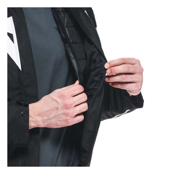 Giacca Dainese Avro 5 - Black/White/Black in vendita da Canella Moto