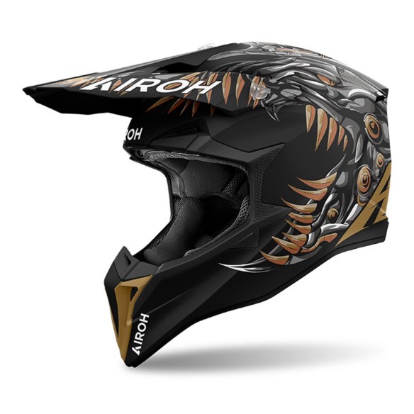 Casco fuoristrada Airoh Wraaap Cyborg  in vendita da Canella