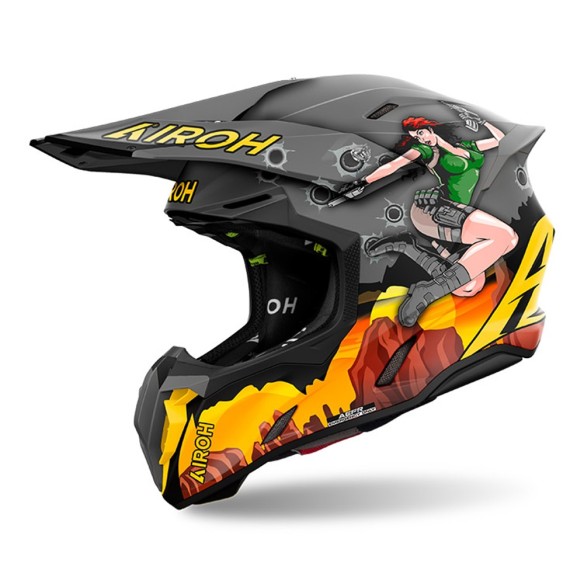 Casco fuoristrada  Airoh Twist 3 - Adventure in vendita da Canella