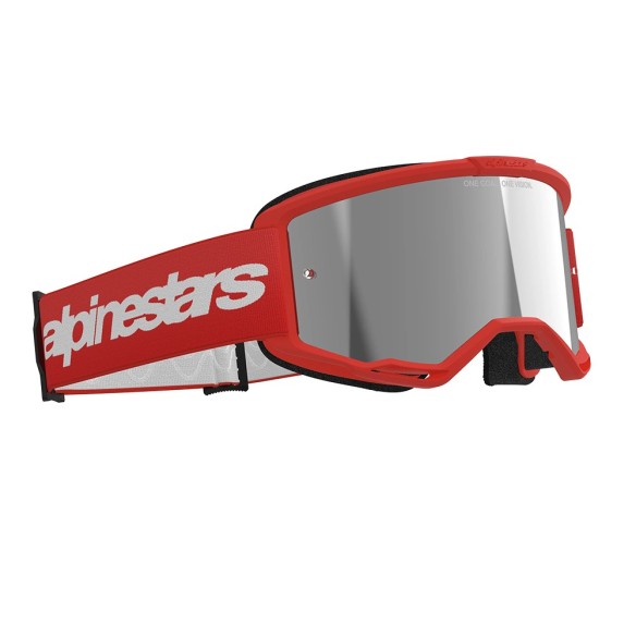 Occhiale Alpinestars Vision 3 WordMark - Red in vendita da Canella