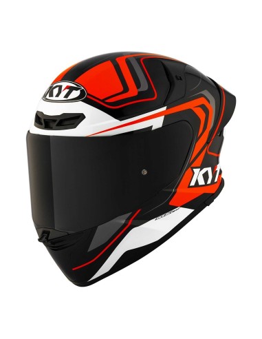 Casco Kyt TT-Revo Overtech - Black/Orange in vendita da Canella Moto