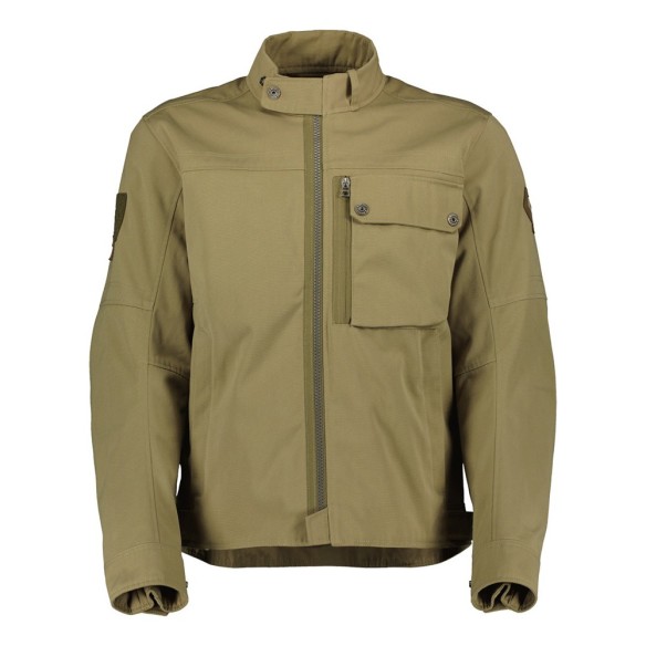 Giacca Scott Vintage Covert - Green, in vendita da Canella Moto