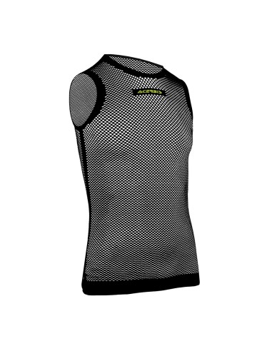 Maglia Acerbis Sleevesless X-Mesh - Nero/Giallo in vendita da Canella