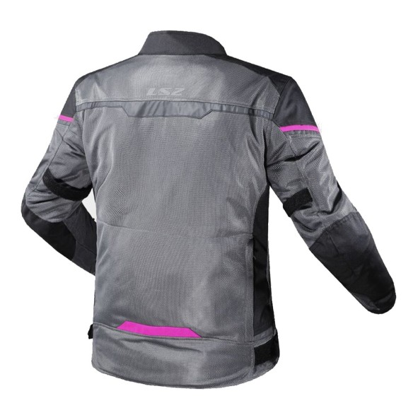 Giacca LS2 Riva Lady - Grey/Pink da Canella