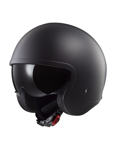 Casco LS2 OF599 Spitfire II Solid - Matt Black in vendita da Canella