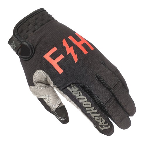Guanti Fasthouse Speed Style Akin - Black/Red in vendita da Canella