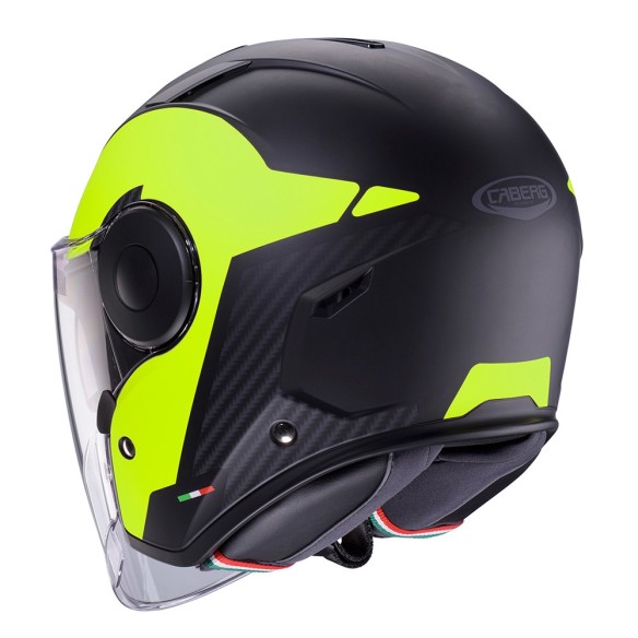 Casco Caberg Soho Milano - Matt Black/Yellow in vendita da Canella