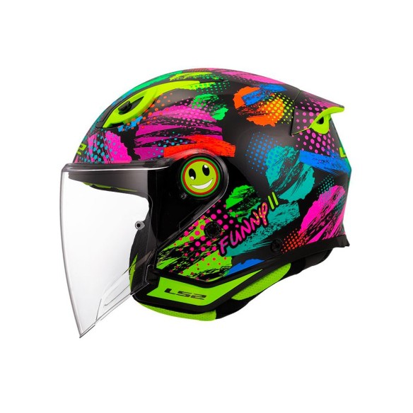 Casco aperto LS2 OF622 Kid Funny II Joy da Canella moto