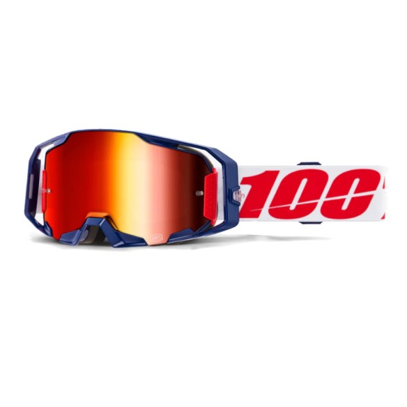 Occhiali 100% Armatic Mach Z - Mirror Red in vendita da Canella Moto