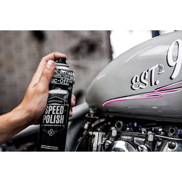 Muc-Off Motorcycle Speed Polish - 400ml - CanellaMoto