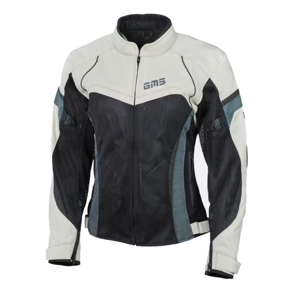 Giacca moto IXS GMS Tara Mesh Lady - Beige in vendita da Canella