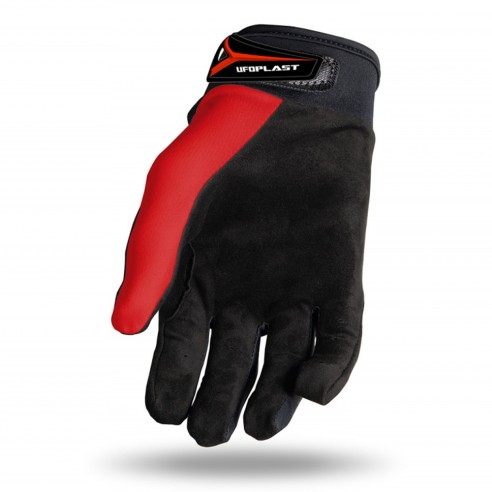 Guanti fuoristrada Ufo Skyline - Red in vendita da Canella Moto