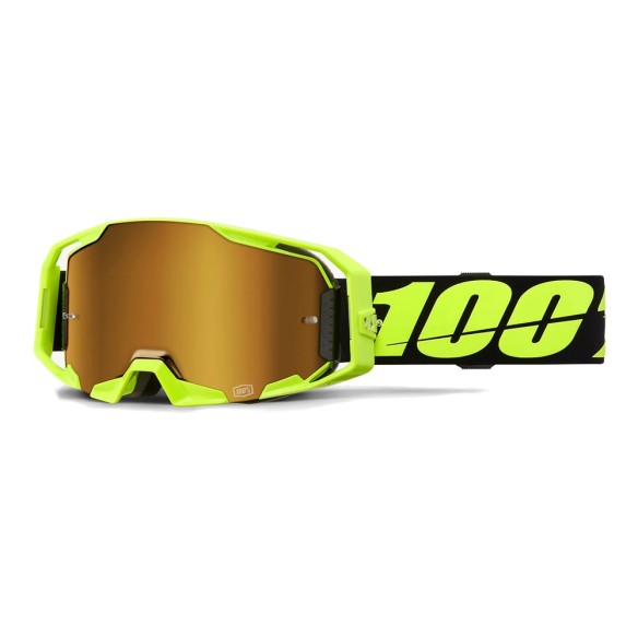 Occhiali 100% Armatic Neon Yellow in vendita da Canella Moto
