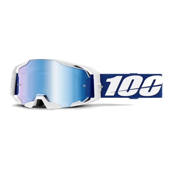 Occhiali 100% Armatic Blue - Mirror Blue in vendita da Canella Moto