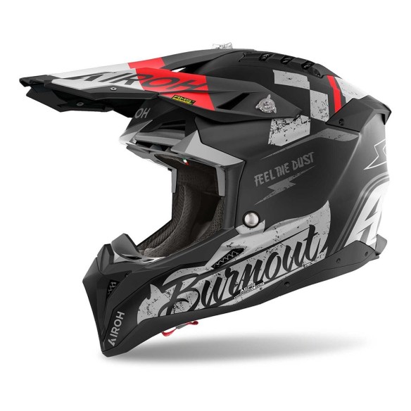 Casco fuoristrada Airoh Aviator 3 Bornout in vendita da Canella