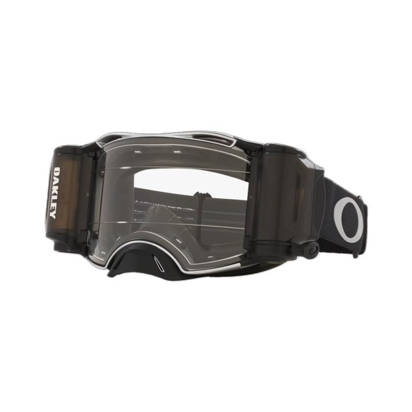 Maschera Oakley Airbrake Tuff Blocks Black G.Metal - W Clear Roll Off da Canella motoabbigliamento