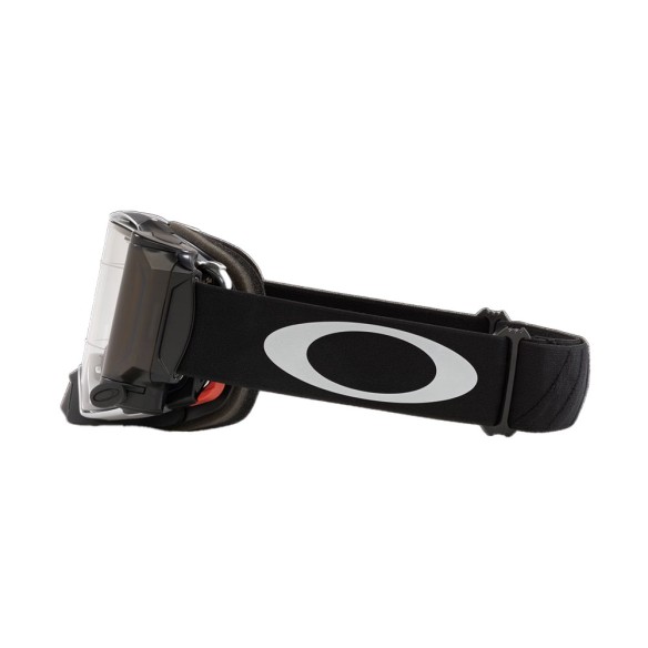 Maschera Oakley Airbrake Tuff Blocks Black G.Metal - W Clear Roll Off da Canella motoabbigliamento