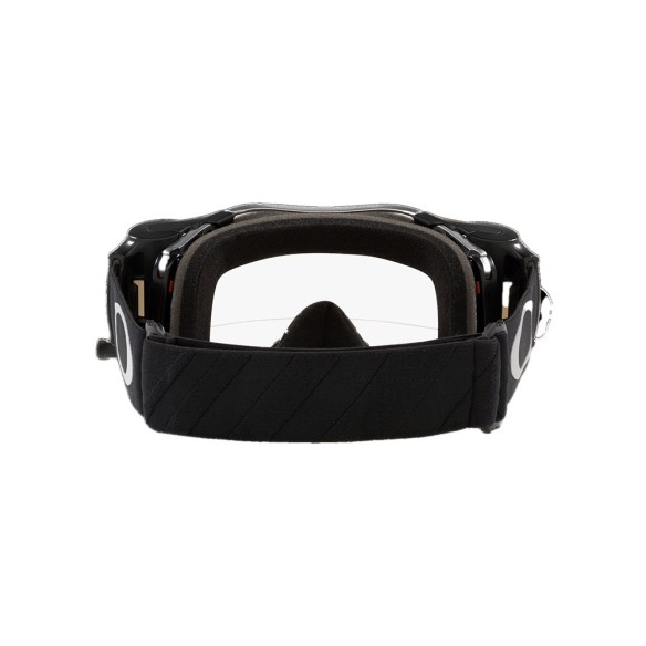Maschera Oakley Airbrake Tuff Blocks Black G.Metal - W Clear Roll Off da Canella motoabbigliamento