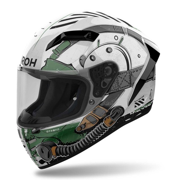 Casco stradale integrale Airoh Connor Alligator Gloss da Canella