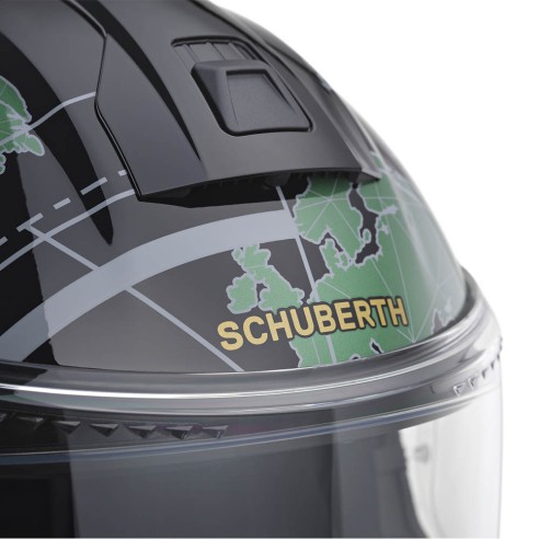 Casco modulare made in Germany Schubert C5 Globe - Green