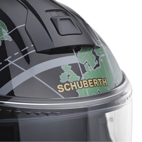 Casco modulare made in Germany Schubert C5 Globe - Green