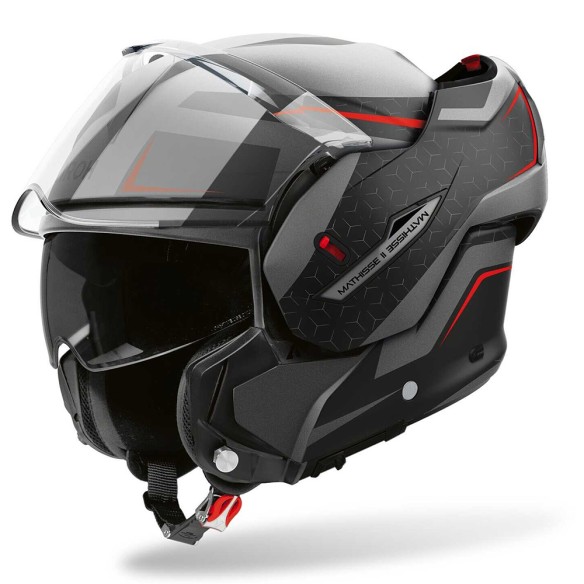 Casco modulare Airoh Mathisse II Manget da Canella moto abbigliamento