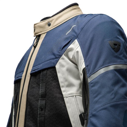 Giacca Adventure Touring Rev'it Sand 5 - Sand/Blue