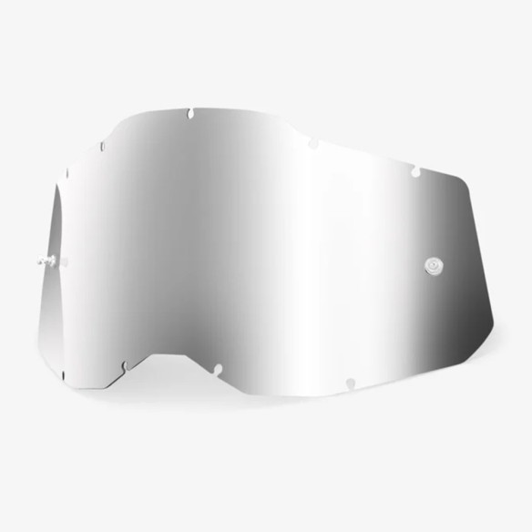 Lente di ricambio 100% RC2/AC2/ST2 mirror Silver, in vendita da Canella Moto