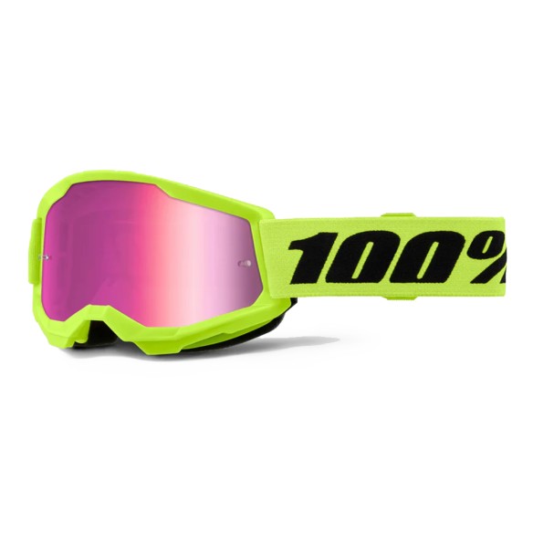 Maschera 100% Strata 2, campo visivo quasi illimitato per ogni atleta