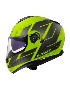 Casco modulare LS2 FF908 Strobe II H. Vis da Canella moto
