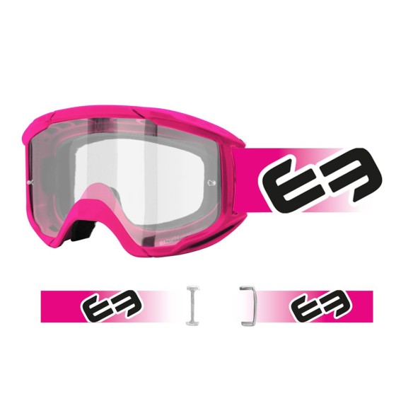 Maschera fuoristrada  Ethen OTG06 Basic - Fucsia da Canella Moto